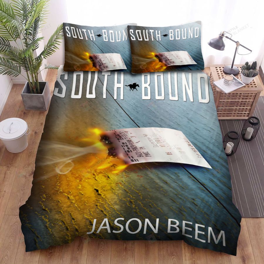 Southbound (2015) Movie Burned Paper Poster Bed Sheets Spread Comforter Duvet Cover Bedding Sets