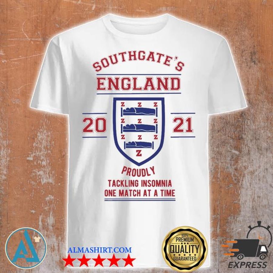 Southgate’s England tackling Insomnia T-shirt
