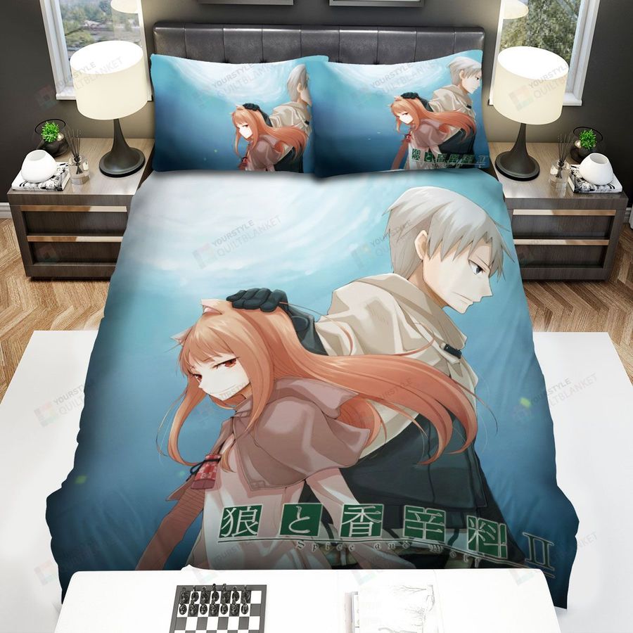 Spice And Wolf Holo And Kraft Bed Sheets Spread Comforter Duvet Cover Bedding Sets