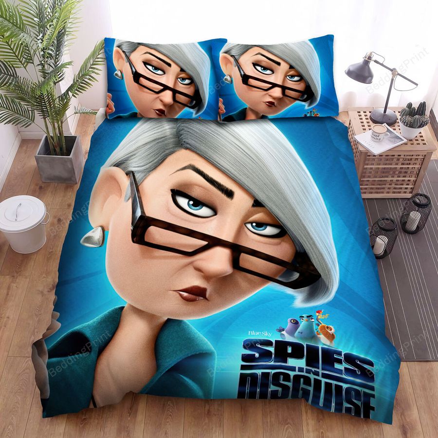 Spies In Disguise  Reba Mcentire ''Joy Jenkins'' Poster Bed Sheets Spread Comforter Duvet Cover Bedding Sets