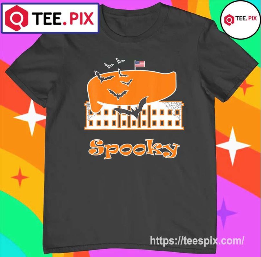 Spooky Halloween Whitehouse Dressed Up Shirt