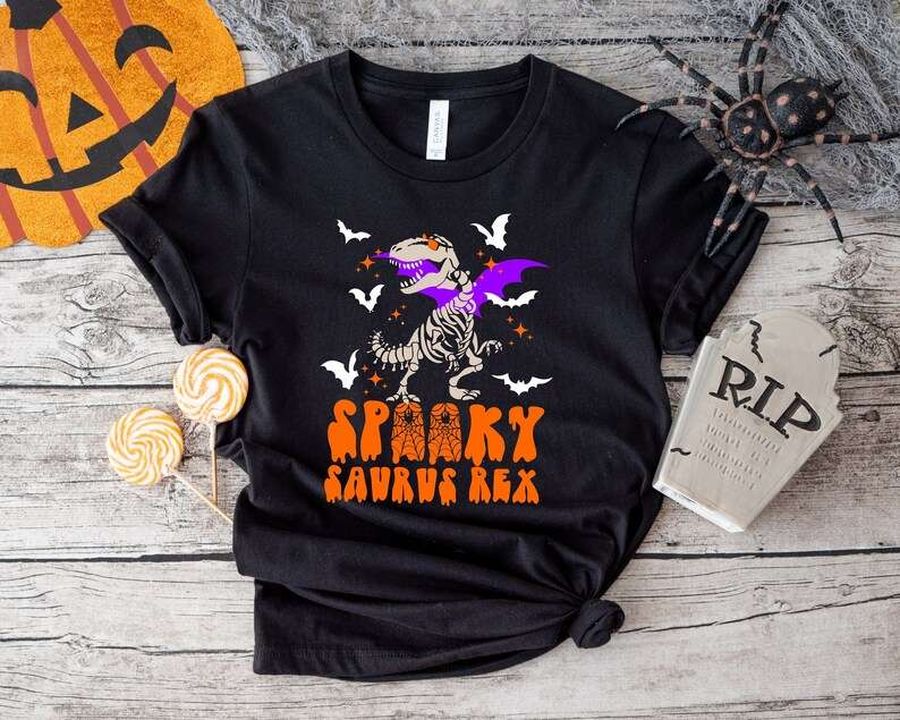 Spooky Saurus Rex, Halloween Dinosaur T-Shirt