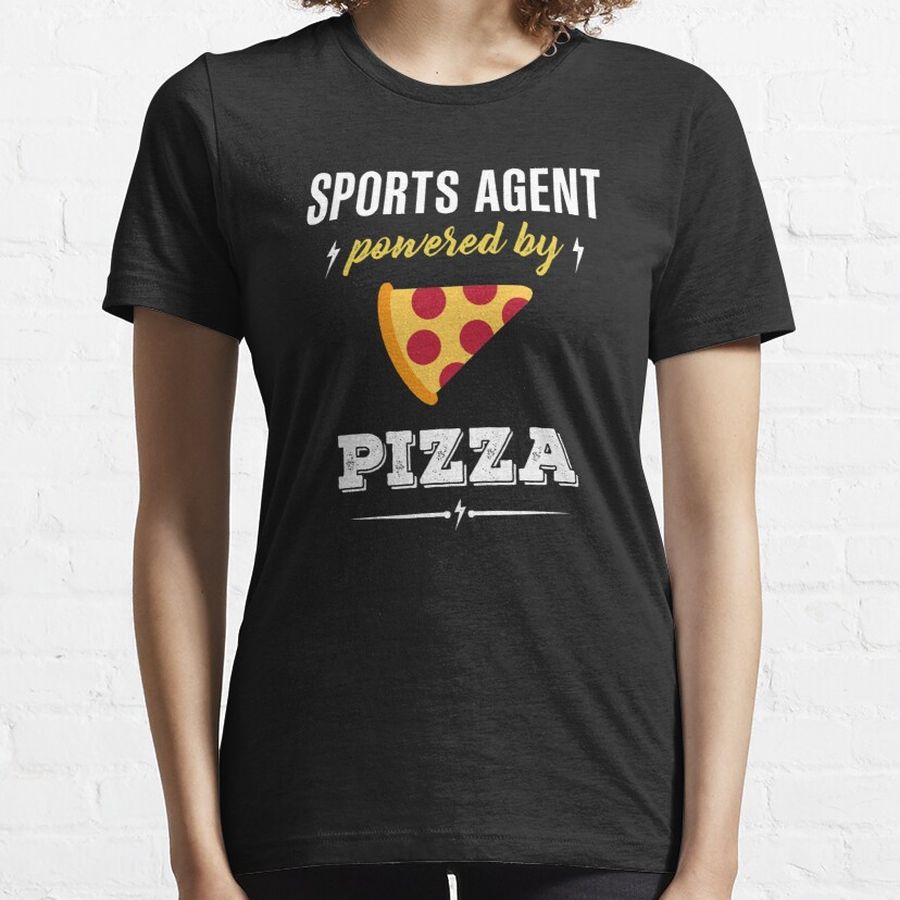Sports Agent Powered By Pizza Essential T-Shirt