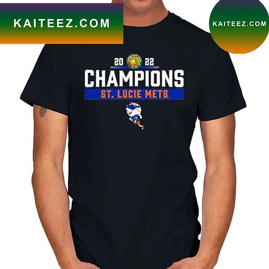 St Lucie Mets 2022 Champions New T Shirt