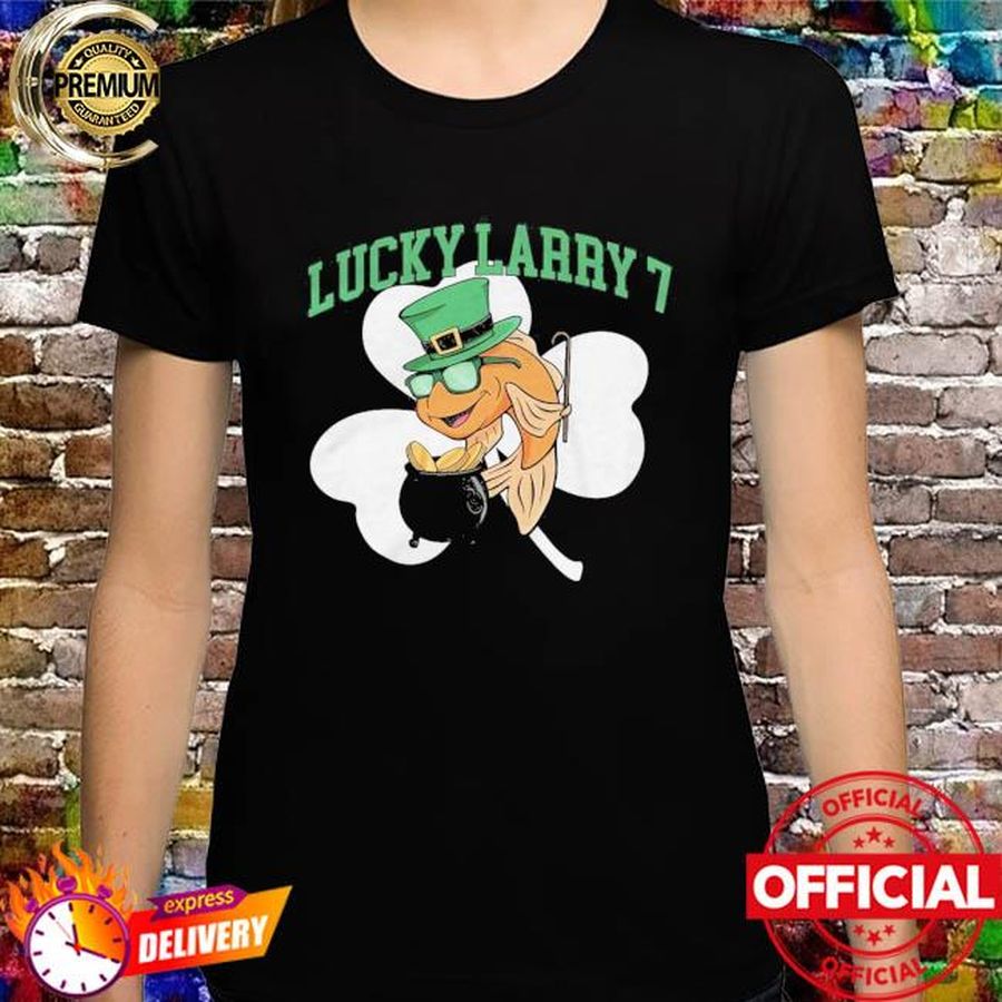 St patrick's day lucky larry 7 shirt