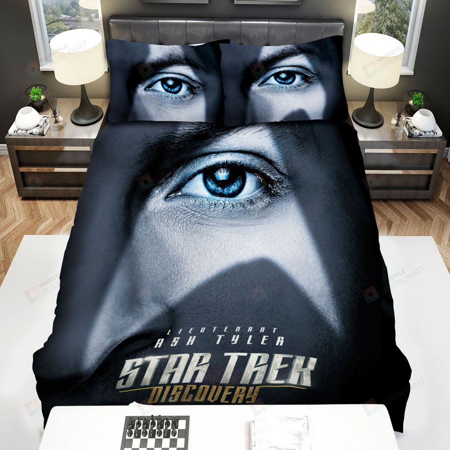 Star Trek Discovery Movie Beautyful Eye Poster Bed Sheets Spread Comforter Duvet Cover Bedding Sets
