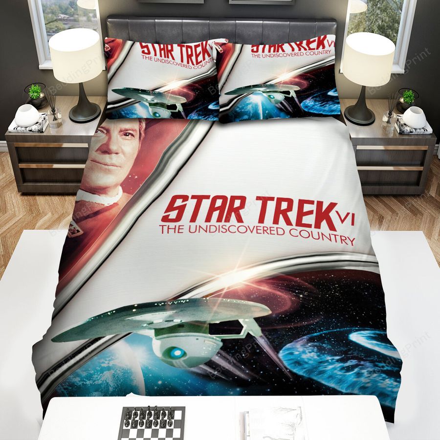 Star Trek Vi The Undiscovered Country (1991) The Undiscovered Country Bed Sheets Spread Comforter Duvet Cover Bedding Sets