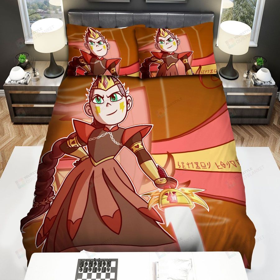Star Vs. The Forces Of Evil Strong Warrior Bed Sheets Spread Duvet Cover Bedding Sets