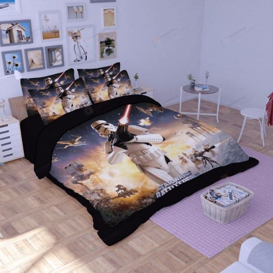 Star Wars 3d Bedding Set 1 (Duvet Cover & Pillow Cases)