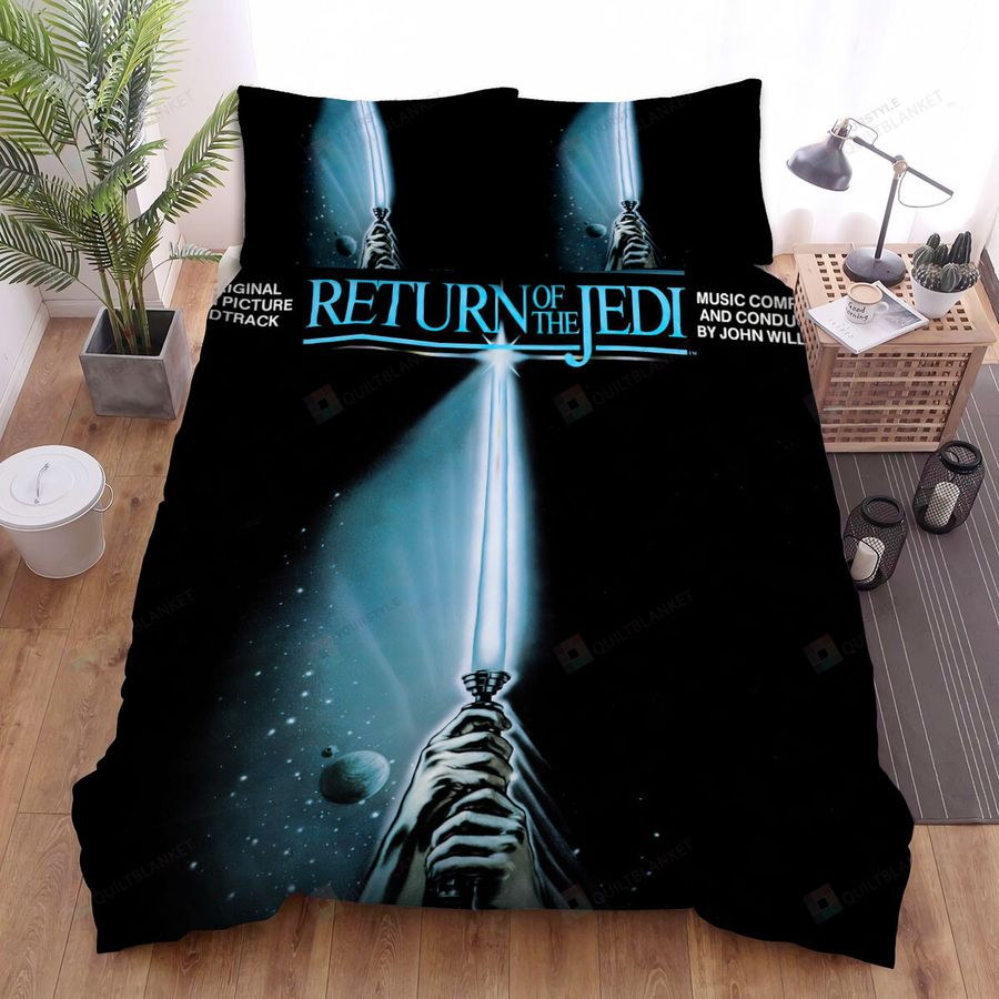 Star Wars Episode Vi - Return Of The Jedi The Original Motion Picture Soundtrack Movie Poster Bed Sheets Spread Comforter Duvet Cover Bedding Sets