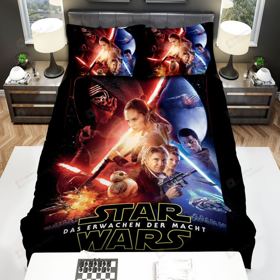 Star Wars Episode Vii - The Force Awakens Das Original Horspiel Zum Kinofilm Movie Poster Bed Sheets Spread Comforter Duvet Cover Bedding Sets