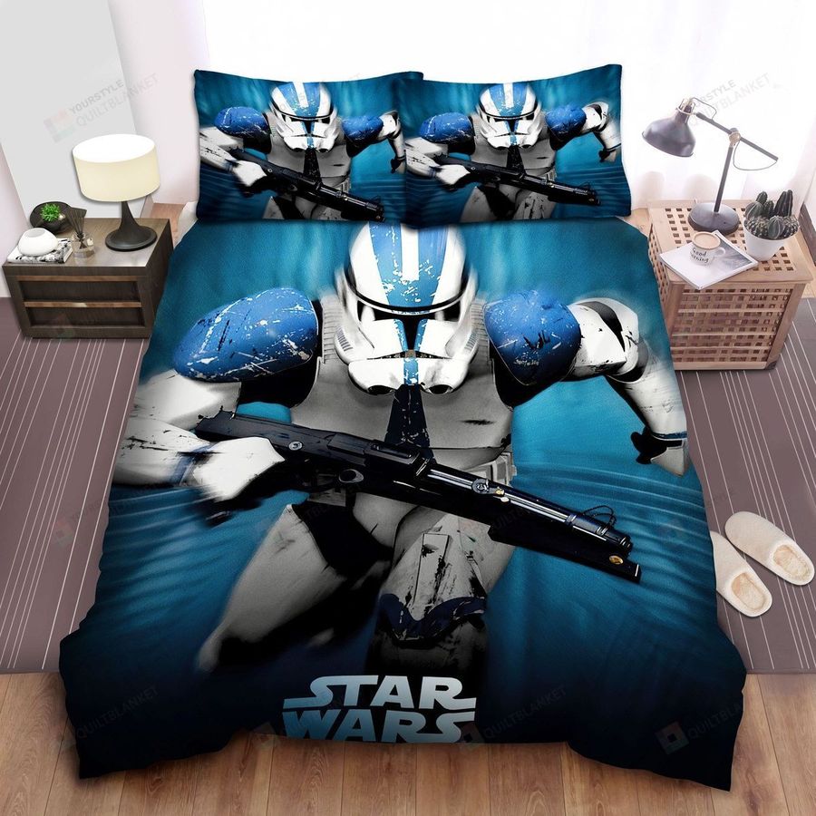 Star Wars Imperial Stormtrooper Commander Bed Sheets Spread Comforter Duvet Cover Bedding Sets