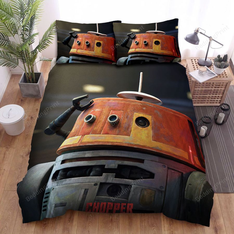 Star Wars The Bad Batch (2021– ) Chopper Poster Bed Sheets Spread Comforter Duvet Cover Bedding Sets