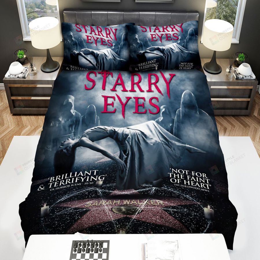 Starry Eyes Movie Death Photo Bed Sheets Spread Comforter Duvet Cover Bedding Sets