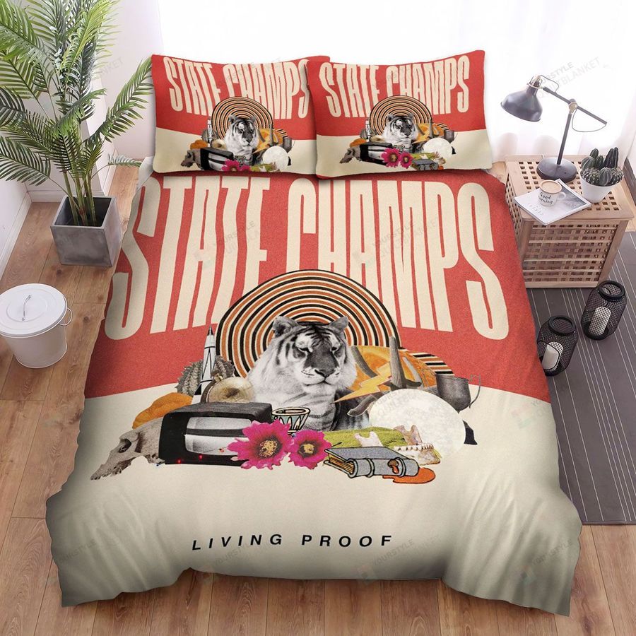 State Champs Living Proof Bed Sheets Spread Comforter Duvet Cover Bedding Sets