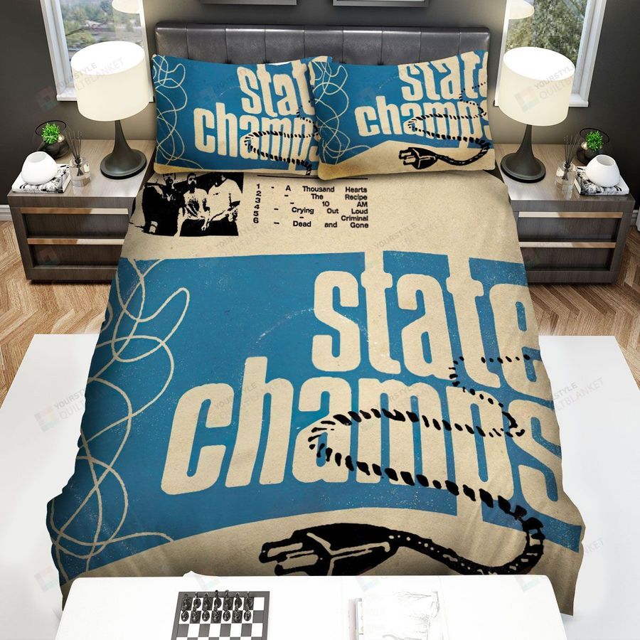 State Champs Unplugged Ver 2 Bed Sheets Spread Comforter Duvet Cover Bedding Sets