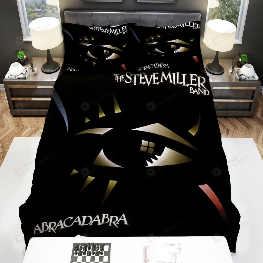 Steve Miller Abracadabra Album Cover Bed Sheets Spread Comforter Duvet Cover Bedding Sets