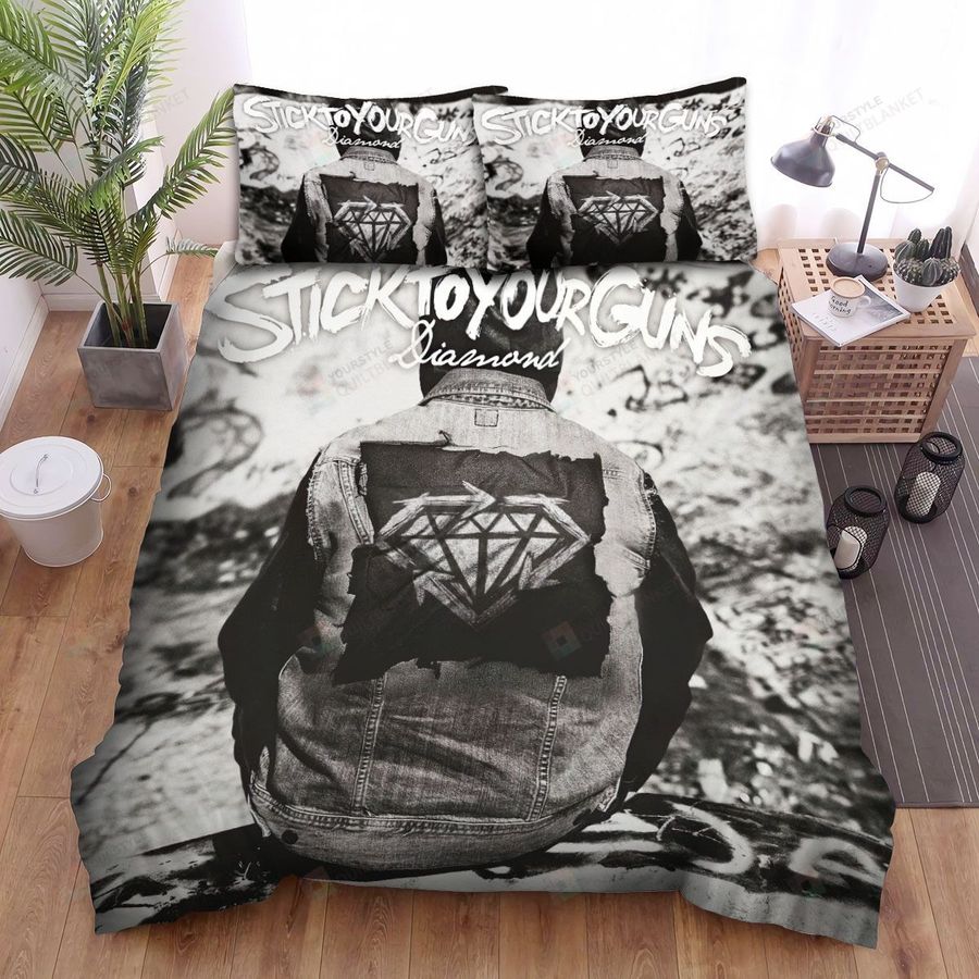 Stick To Your Guns Band Diamond Album Cover Bed Sheets Spread Comforter Duvet Cover Bedding Sets