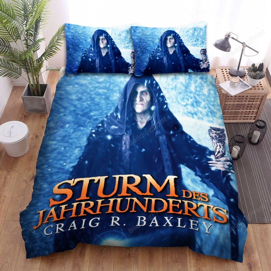Storm Of The Century Snow Bed Sheets Spread Comforter Duvet Cover Bedding Sets