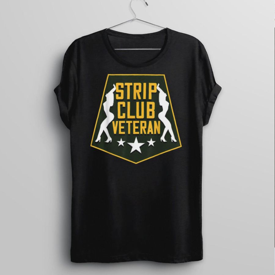 Strip Club Veteran Logo Veteran New Design T Shirt