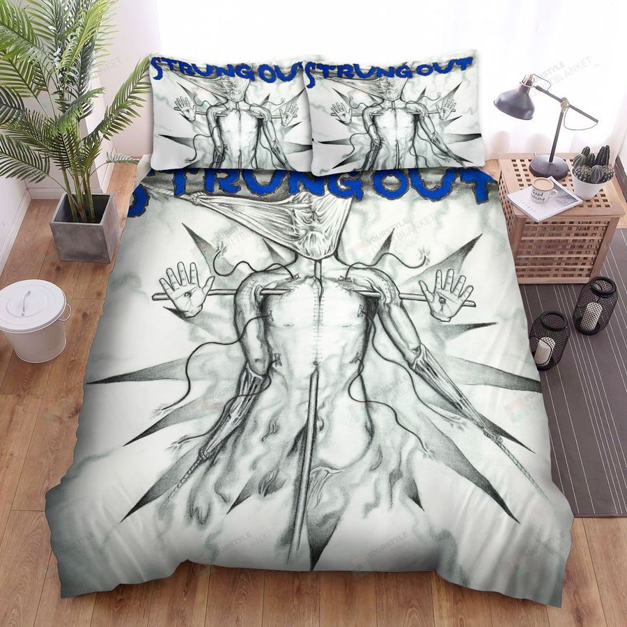Strung Out Band Fearless Album Cover Bed Sheets Spread Comforter Duvet Cover Bedding Sets