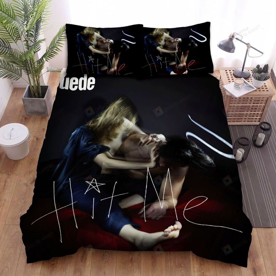 Suede Album Cover Hit Me Bed Sheets Spread Comforter Duvet Cover Bedding Sets