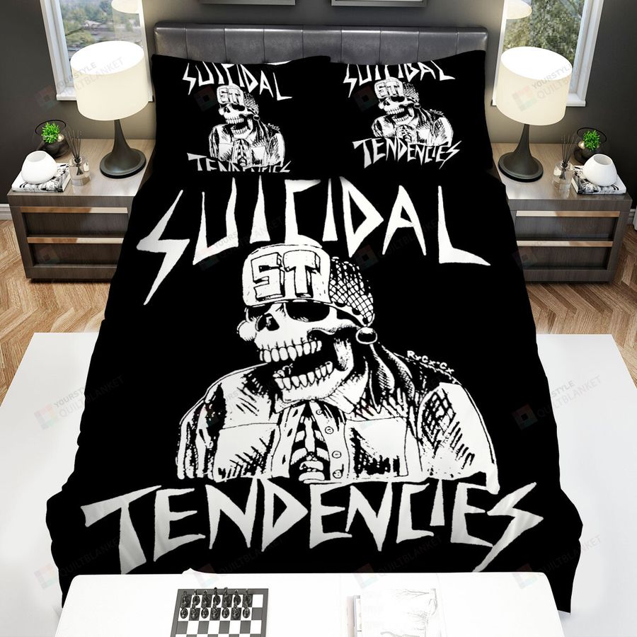 Suicidal Tendencies Art 5 Bed Sheets Spread Comforter Duvet Cover Bedding Sets