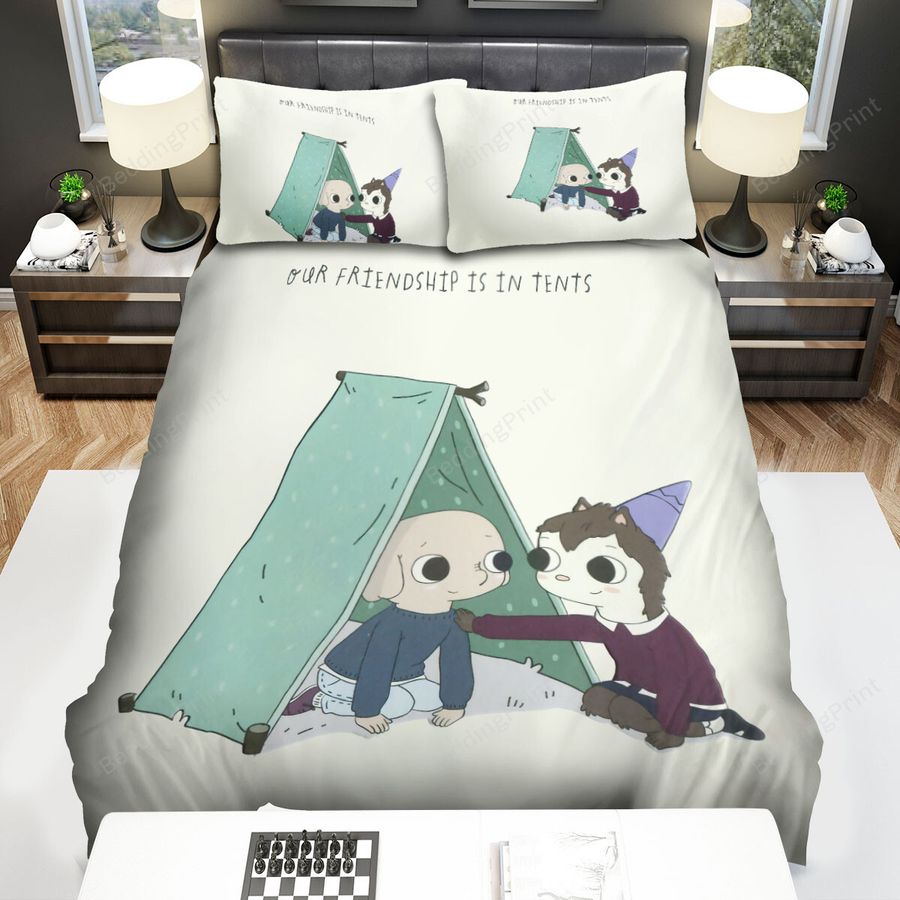 Summer Camp Island Our Friendship Is In Tends Bed Sheets Spread Duvet Cover Bedding Sets