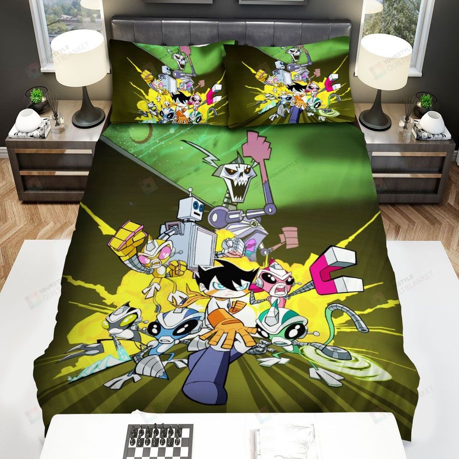 Super Robot Monkey Team Hyperforce Go! All Characters Bed Sheets Spread Duvet Cover Bedding Sets