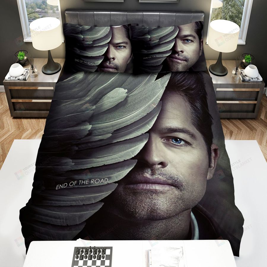 Supernatural (2005–2020) Poster 3 Bed Sheets Spread Comforter Duvet Cover Bedding Sets