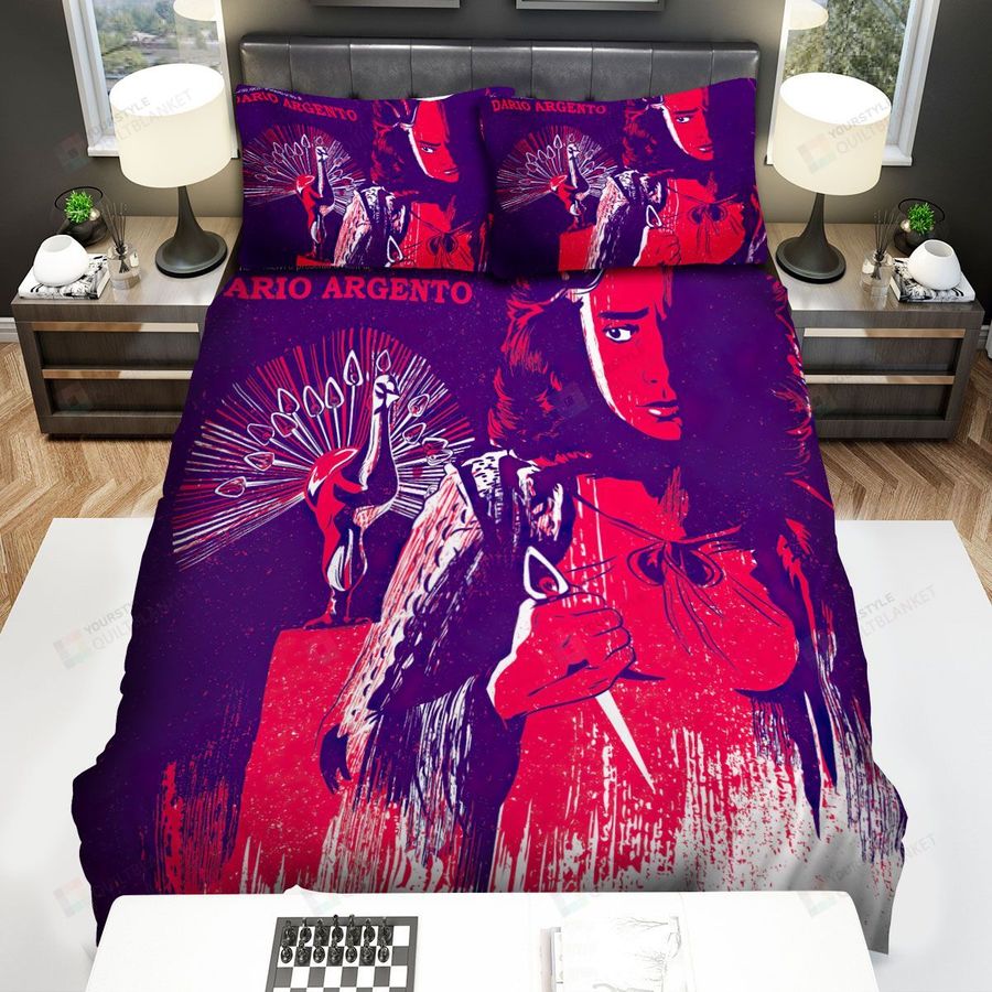 Suspiria The Girl Holding A Brooch Movie Poster Bed Sheets Spread Comforter Duvet Cover Bedding Sets