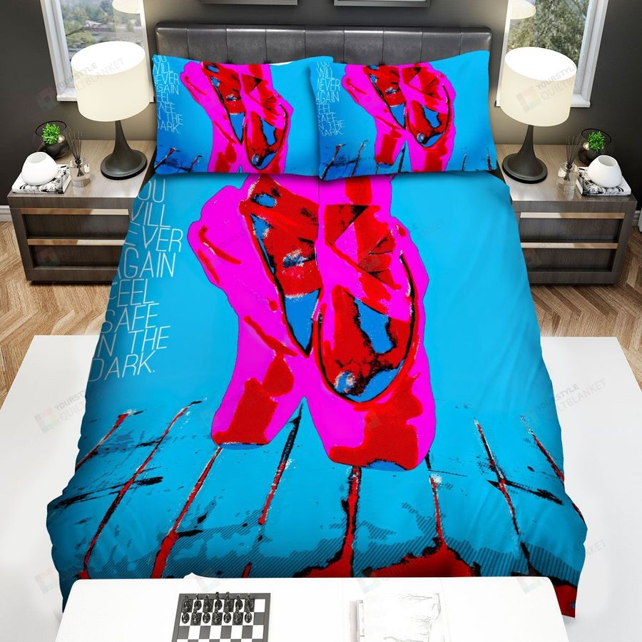 Suspiria You Will Never Again Feel Safe In The Dark Movie Poster Ver 2 Bed Sheets Spread Comforter Duvet Cover Bedding Sets