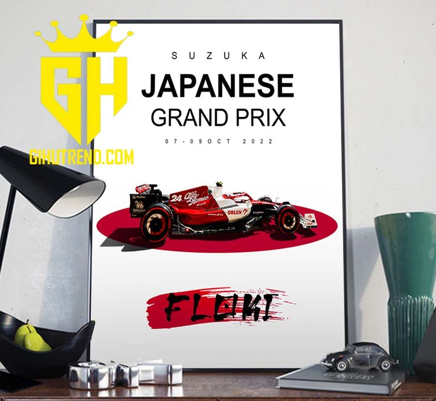Suzuka Japanese GP Grand Prix 2022 Poster Canvas