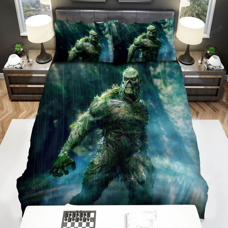 Swamp Thing (2019) Swamp Thing Digital Artwork Ver 8 Bed Sheets Spread Comforter Duvet Cover Bedding Sets