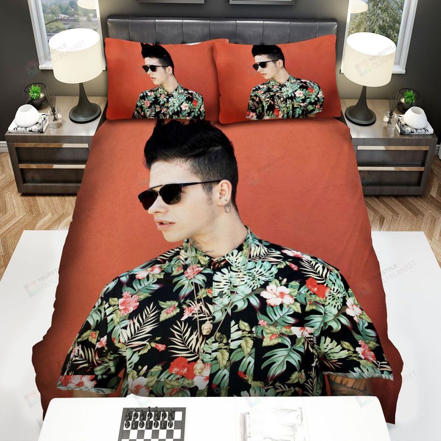 T. Mills Sunglasses Bed Sheets Spread Comforter Duvet Cover Bedding Sets