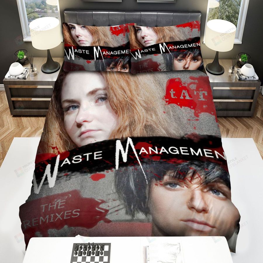 T.A.T.U. Album Cover Waste Management Photo Bed Sheets Spread Comforter Duvet Cover Bedding Sets