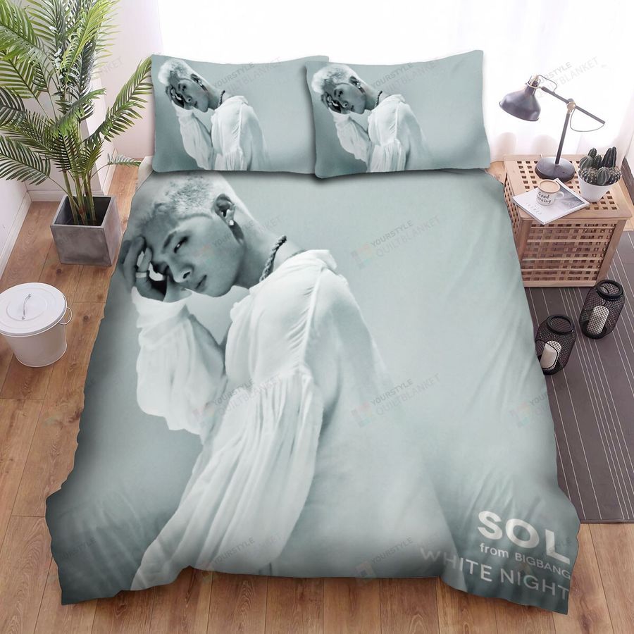 Taeyang White Bed Sheets Spread Comforter Duvet Cover Bedding Sets