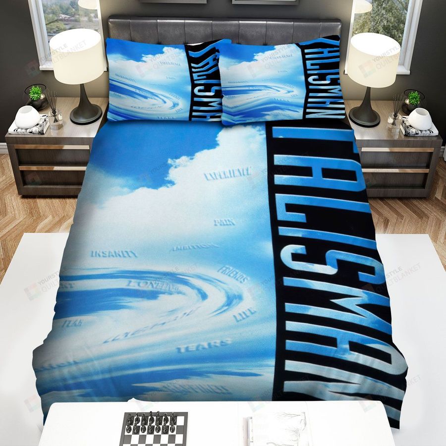 Talisman Blue Cloud Background Album Music Bed Sheets Spread Comforter Duvet Cover Bedding Sets