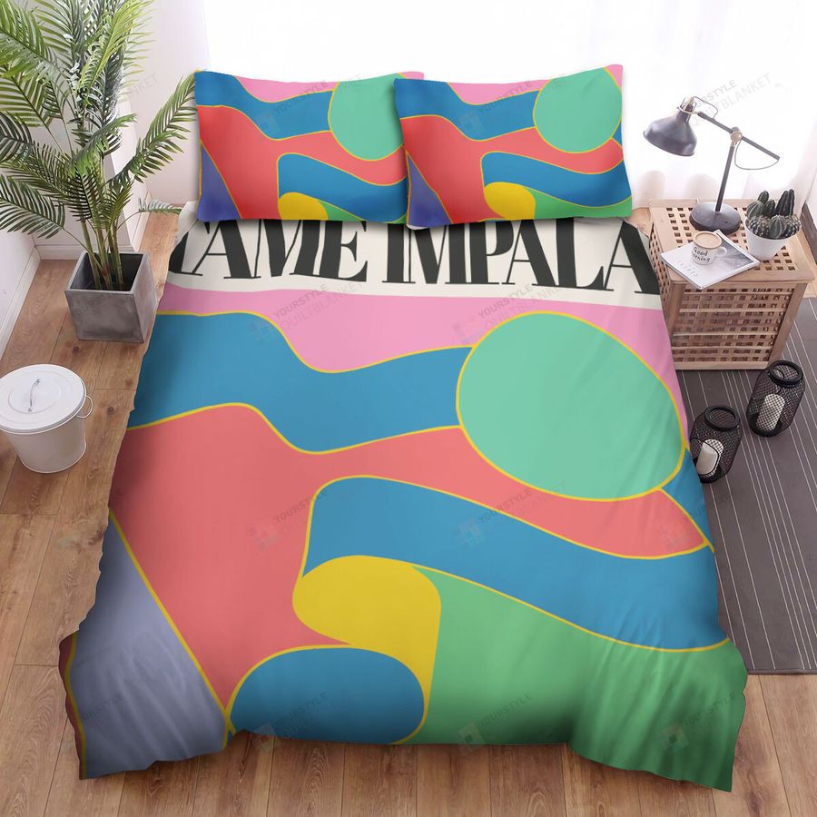 Tame Impala Colourful Abstract Art Bed Sheets Spread Comforter Duvet Cover Bedding Sets