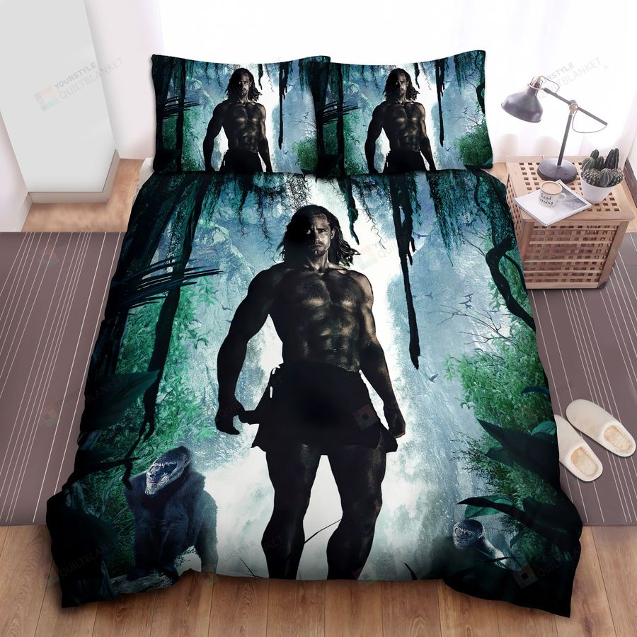 Tarzan Bed Human Monkey Sheets Spread Comforter Duvet Cover Bedding Sets