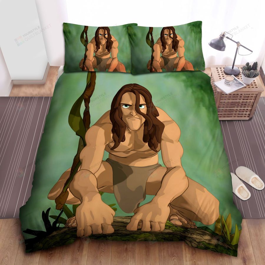 Tarzan Cartoon Bed Sheets Spread Comforter Duvet Cover Bedding Sets
