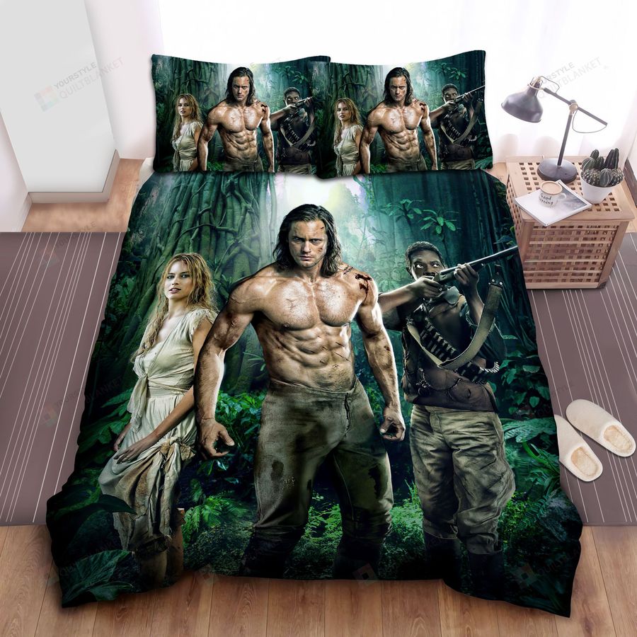 Tarzan Legend Of Tarzan Movie Poster Bed Sheets Spread Comforter Duvet Cover Bedding Sets