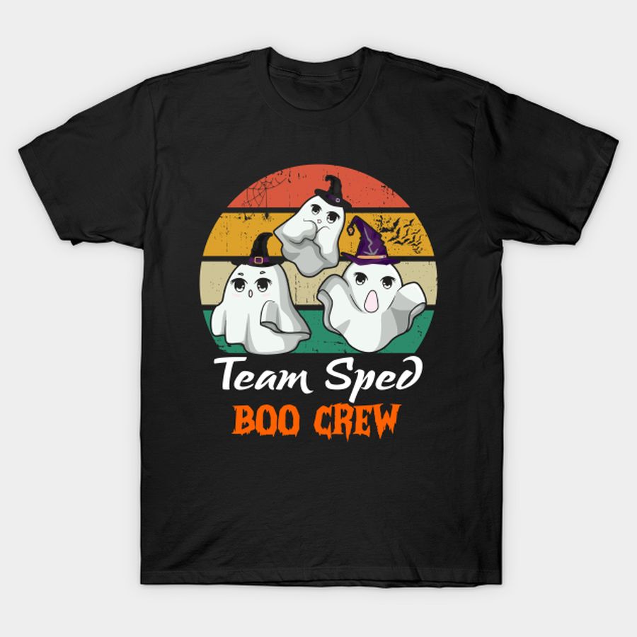 Team SPED Boo Crew Halloween Ghost SPED Special Ed Teacher T-shirt, Hoodie, SweatShirt, Long Sleeve