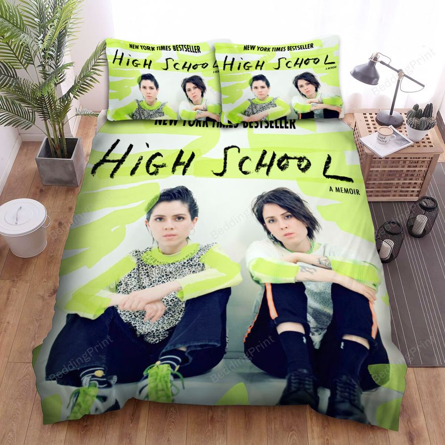 Tegan And Sara High School Bed Sheets Spread Comforter Duvet Cover Bedding Sets