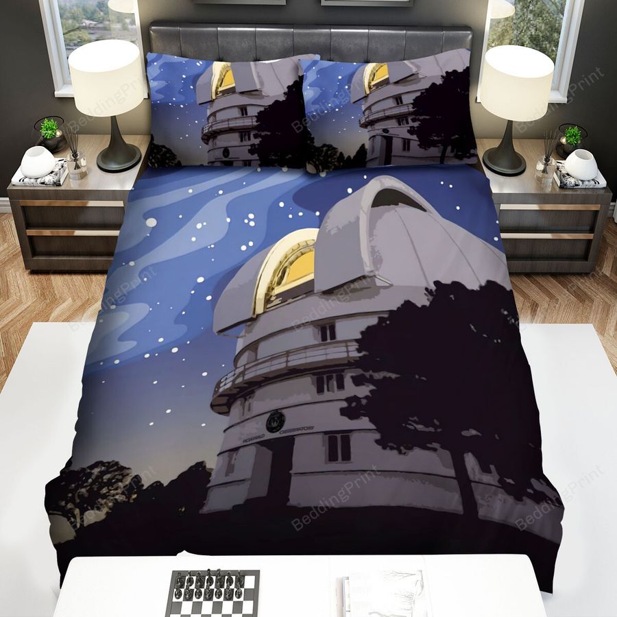 Texas Mcdonald Observatory Bed Sheets Spread Comforter Duvet Cover Bedding Sets