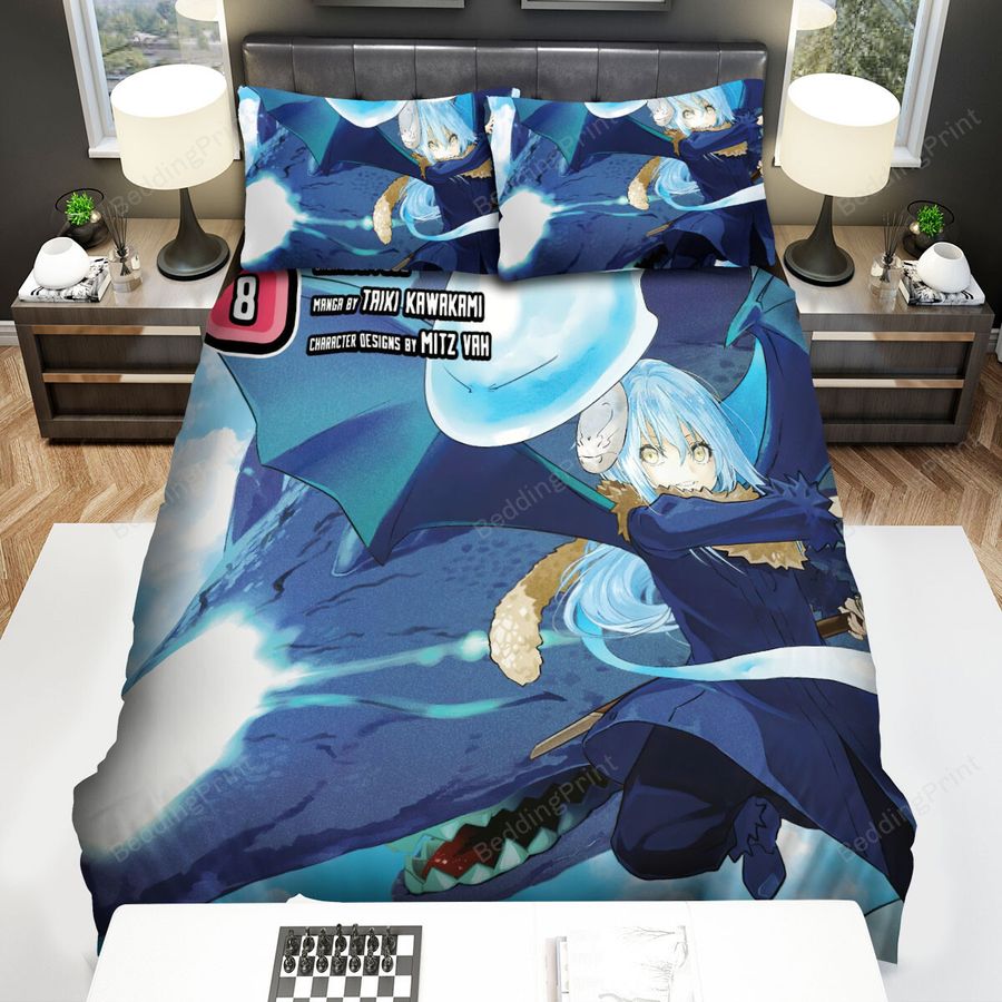 That Time I Got Reincarnated As A Slime (2018) Chapter 8 Movie Poster Bed Sheets Spread Comforter Duvet Cover Bedding Sets