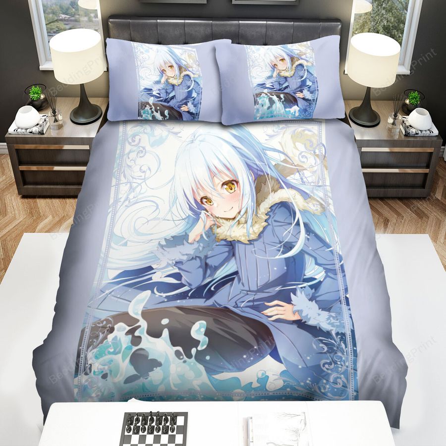 That Time I Got Reincarnated As A Slime (2018) Rimuru Artmovie Poster Bed Sheets Spread Comforter Duvet Cover Bedding Sets