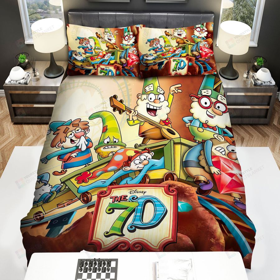 The 7d Working Together Bed Sheets Spread Duvet Cover Bedding Sets