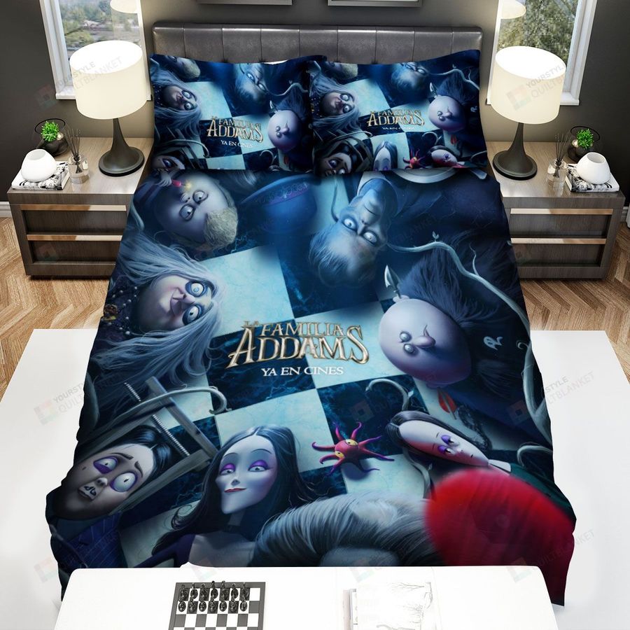 The Addams Family Ya En Cines Bed Sheets Spread Comforter Duvet Cover Bedding Sets