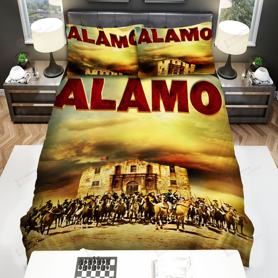 The Alamo Battle Bed Sheets Spread Comforter Duvet Cover Bedding Sets